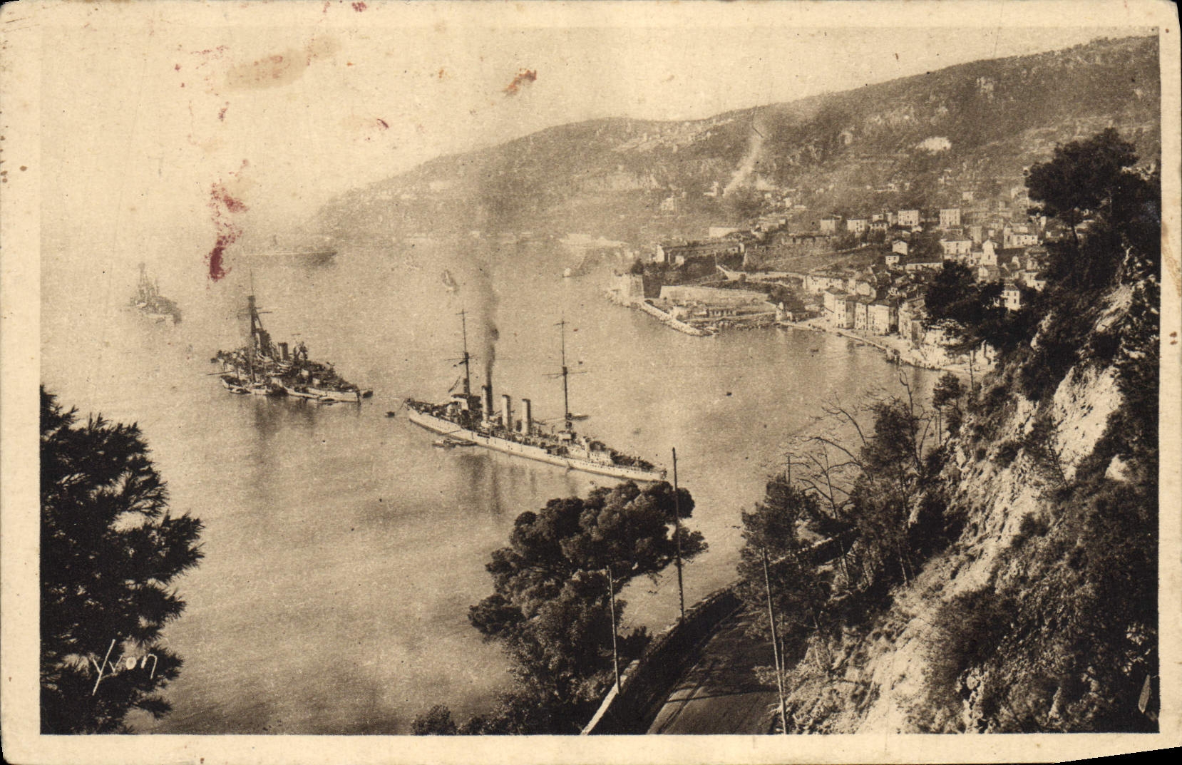 CPA Villefranche Sur Mer La Rade