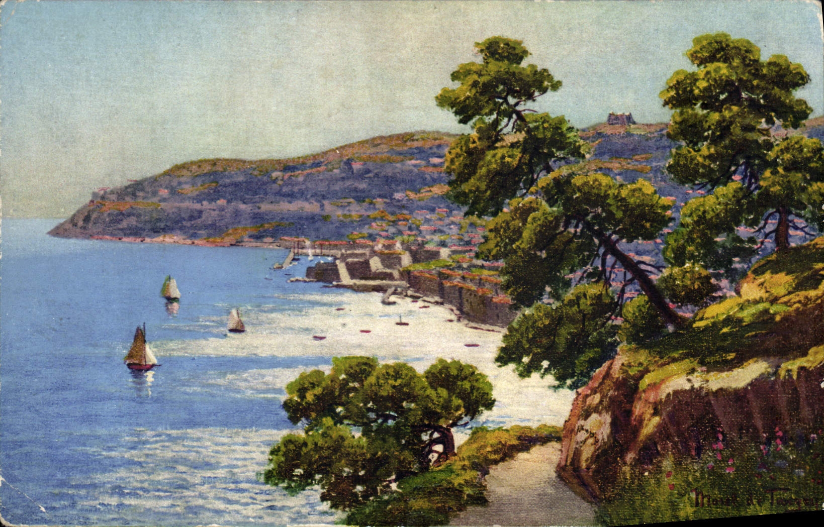 CPA Villefranche Sur Mer La Rade