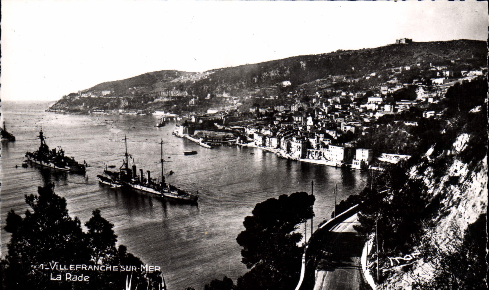 CPA Villefranche Sur Mer La Rade Bateaux