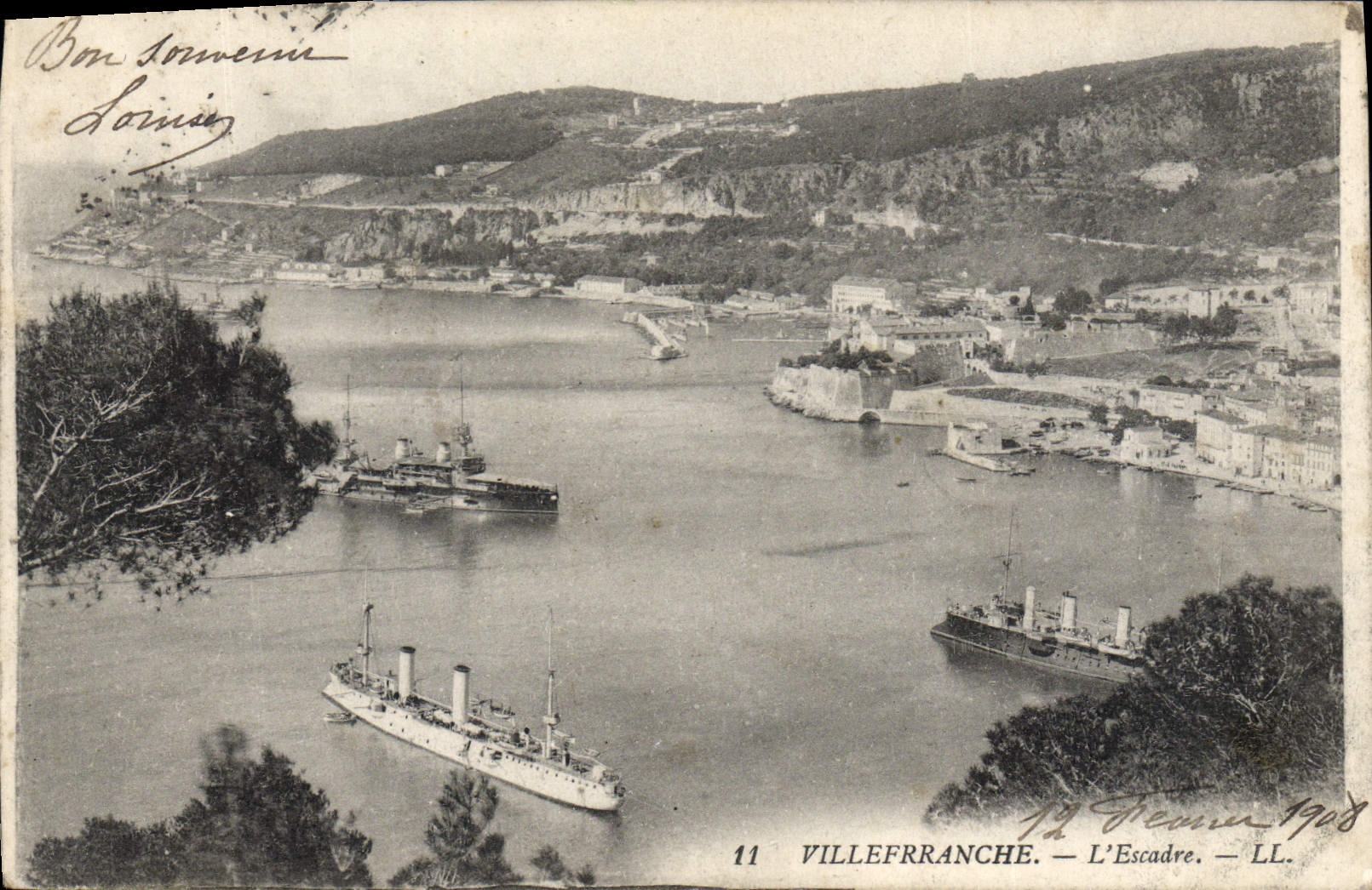 CPA Villefranche L'Escadre Bateaux