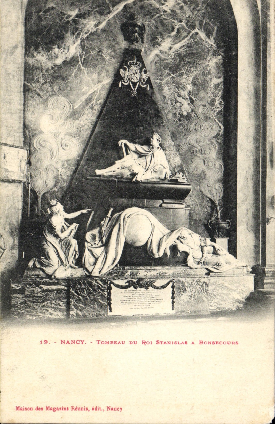 CPA Nancy Tombeau du roi Stanislas a Bonsecours