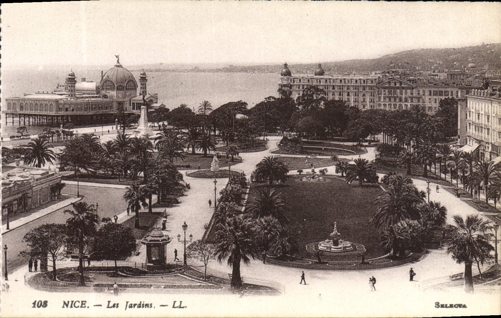 CPA Nice Les Jardins