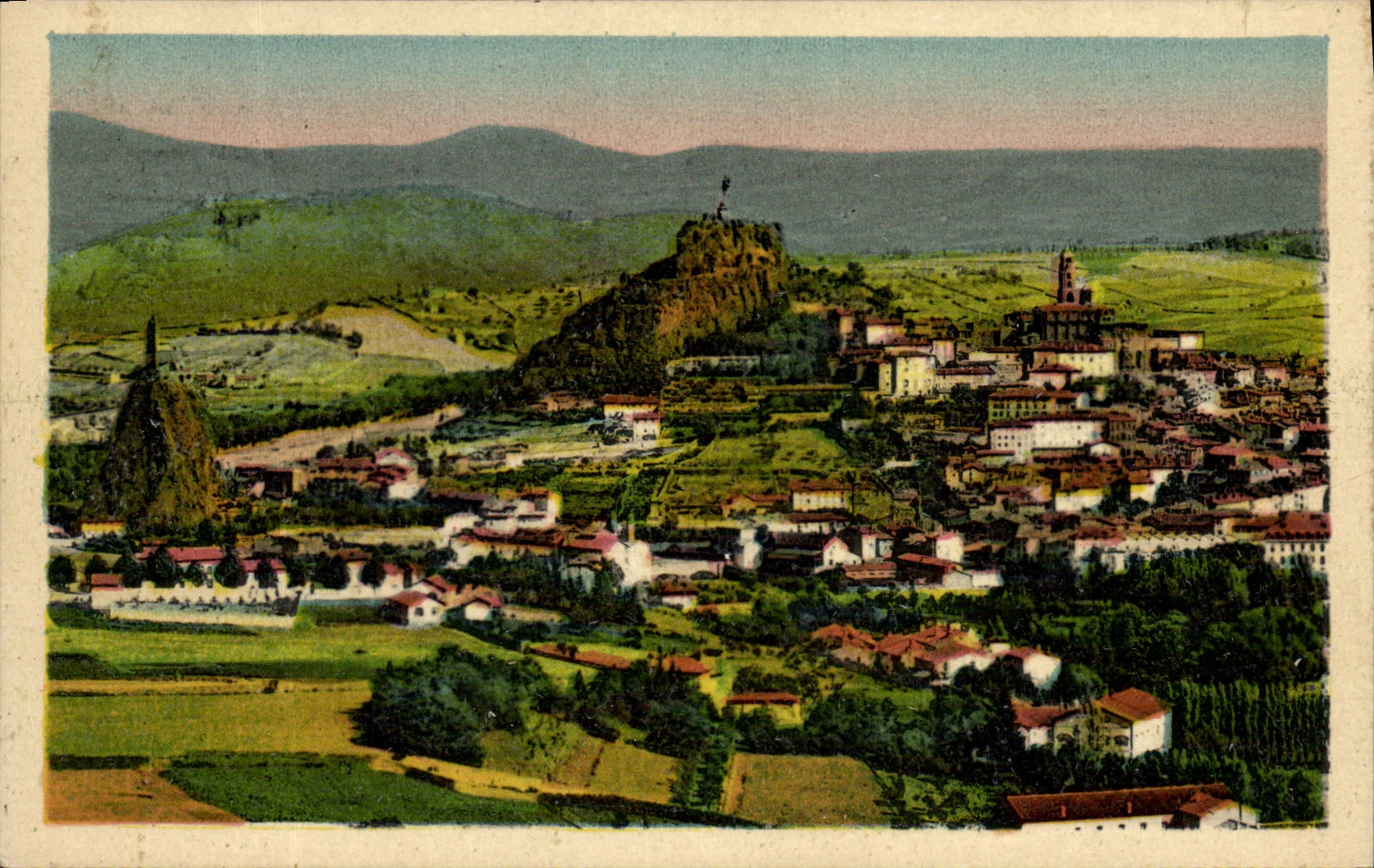 CPA Le Puy Vue Prise De La Cote Rochearnaud