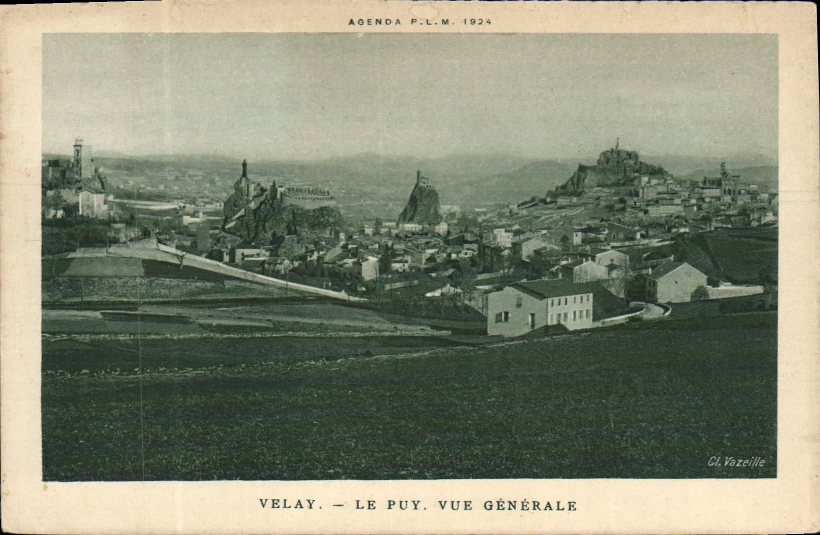 CPA Le Puy Velay Vue Generale