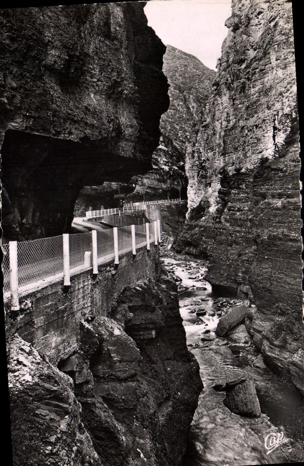 CPM Les Gorges Du cians Les Gorges a la Petite Clue
