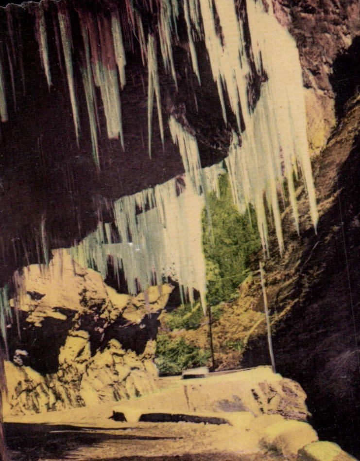 VINTAGE POSTCARD Beuil Road of Cians