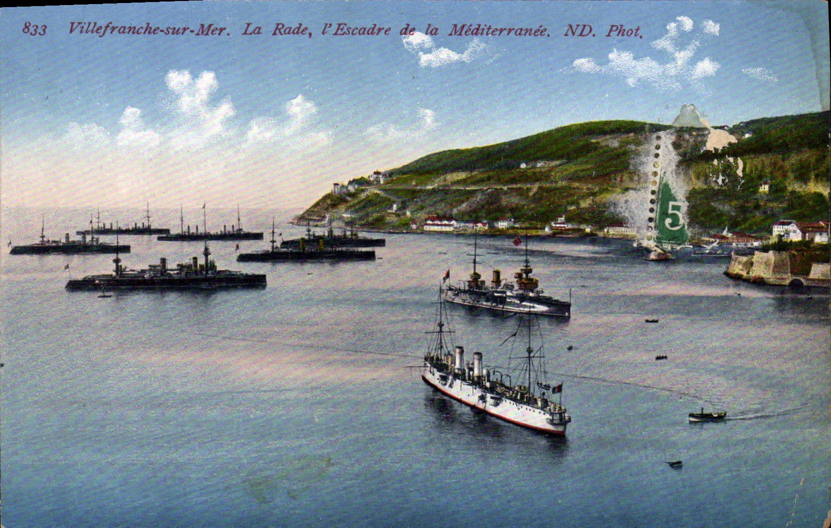 CPA Villefranche Sur Mer La Rade L'Escadre de la Mediterrance