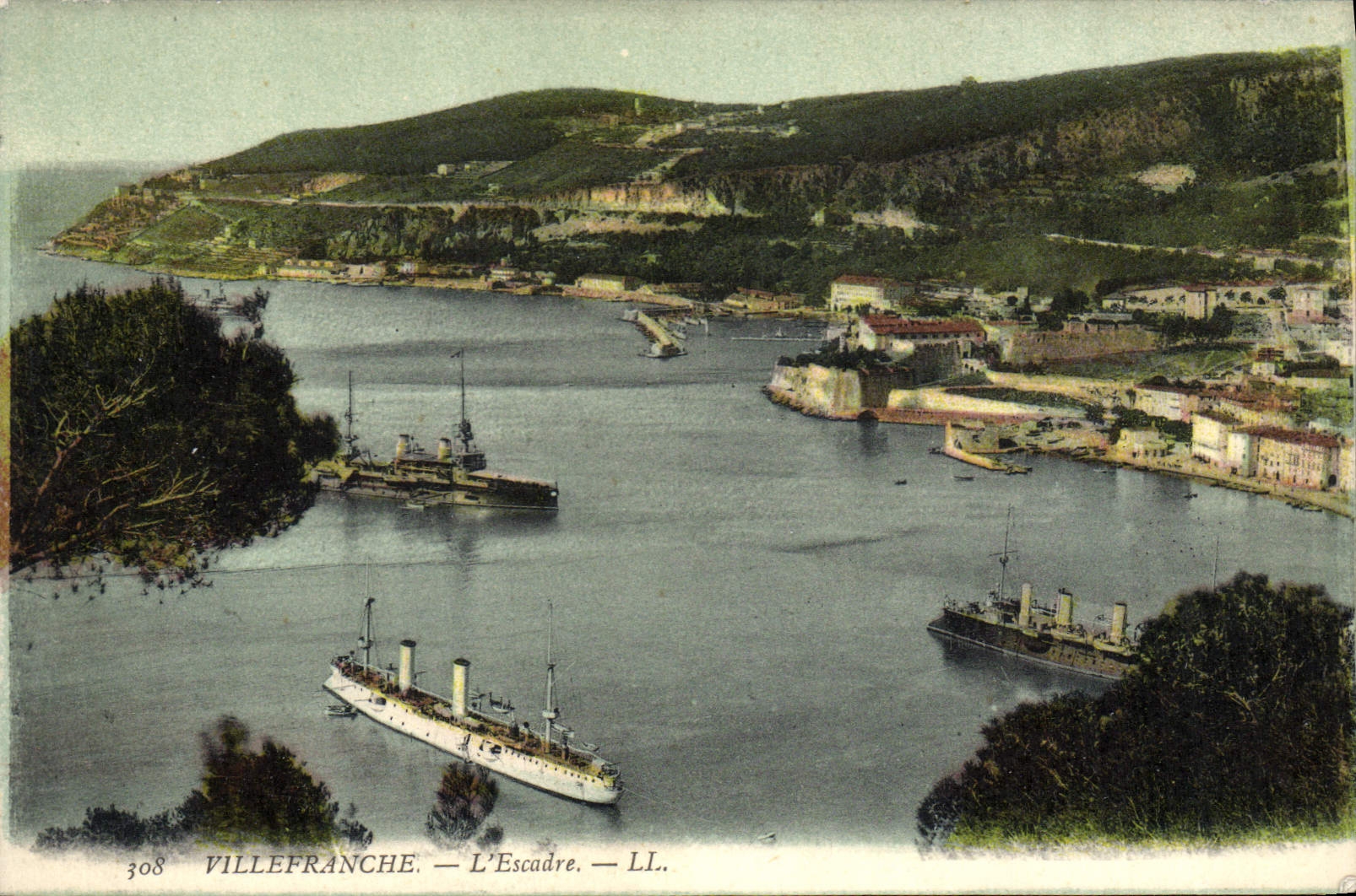 CPA Villefranche Sur Mer L'Escadre Bateaux