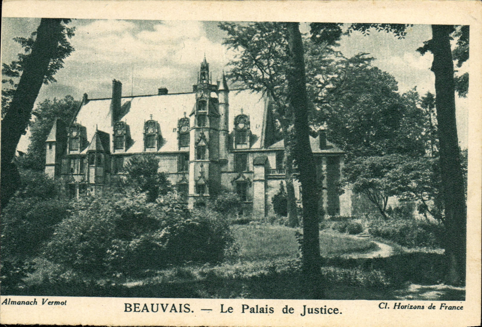 CPA Beauvais La Palais de Justice