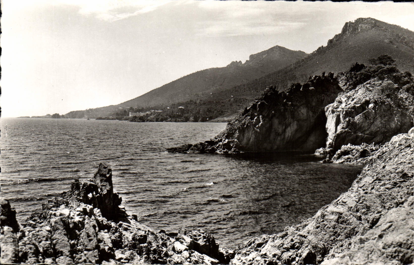 MODERN CARD Esterel red rocks