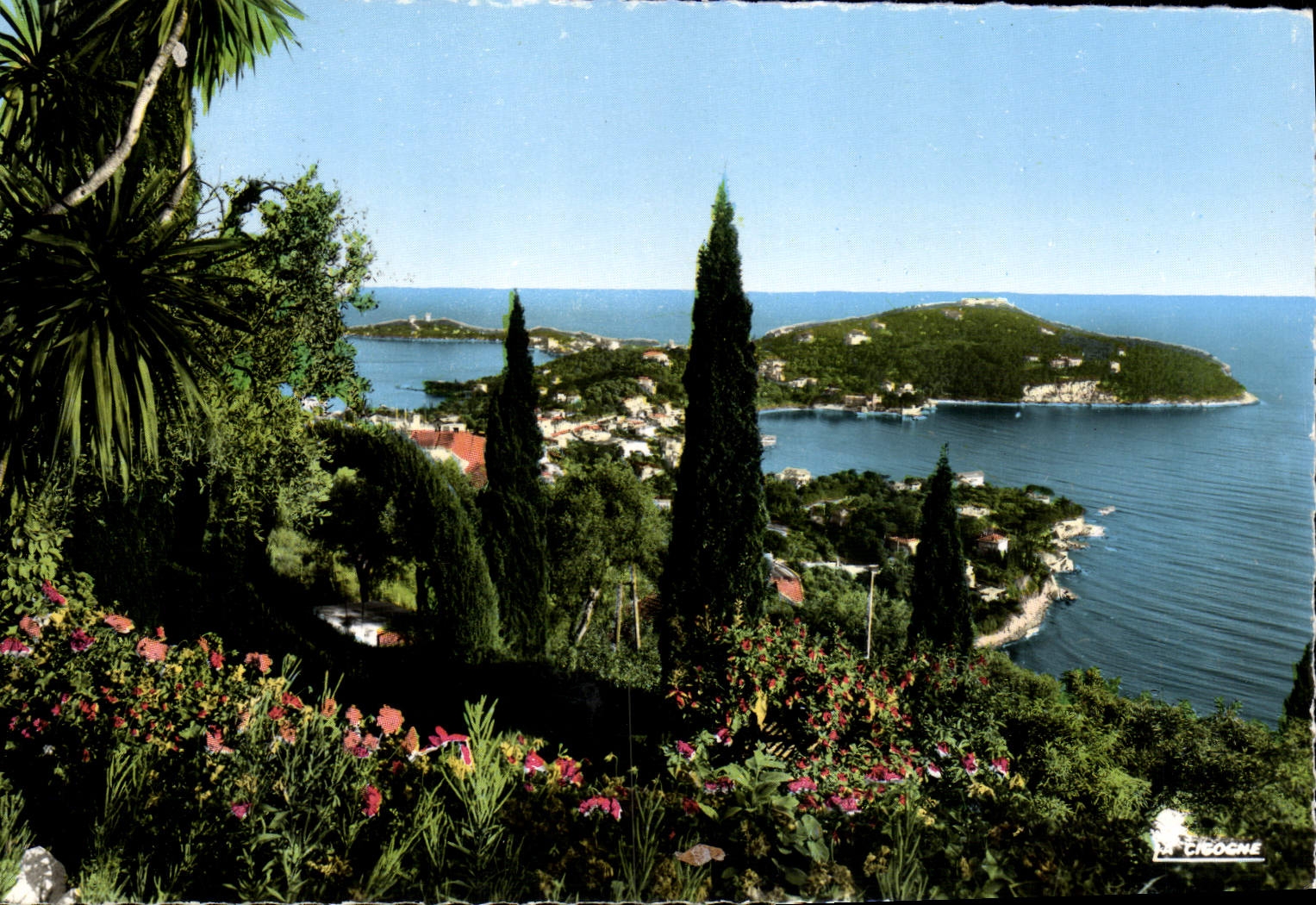 MODERN CARD the Cape Ferrat In Its Mediterranean Decoration