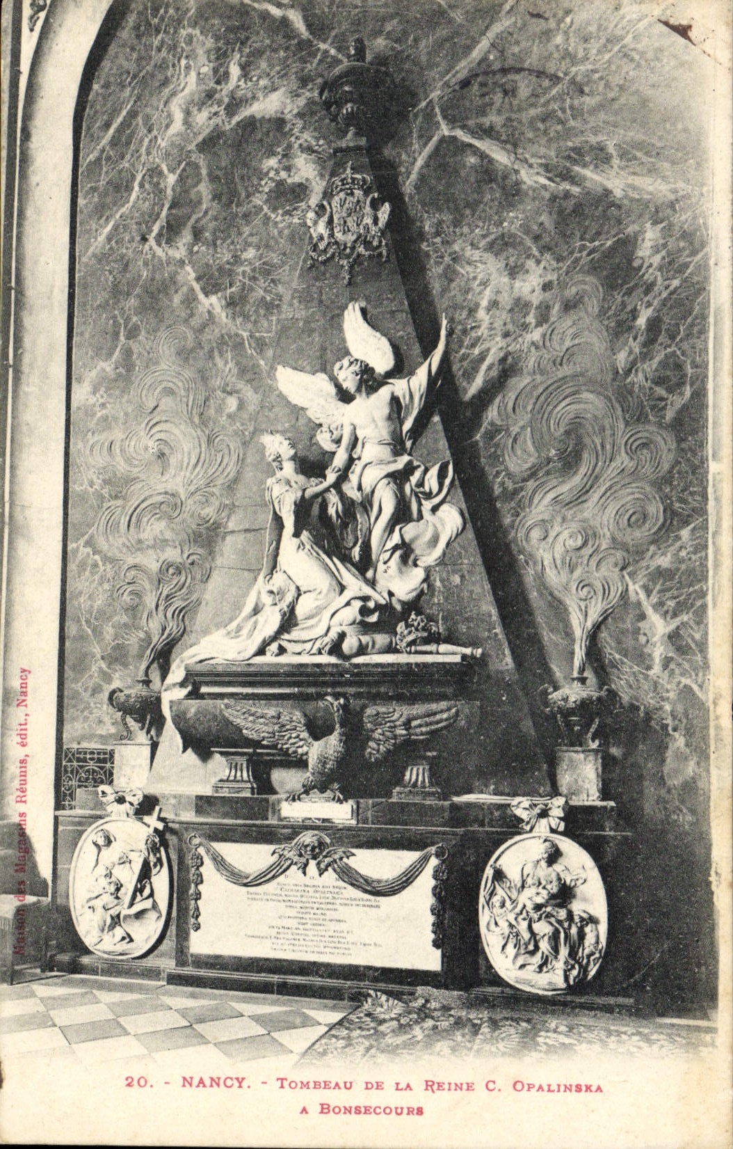 CPA Nancy Tomueau De La Reine C Opalinska a Bonsecours