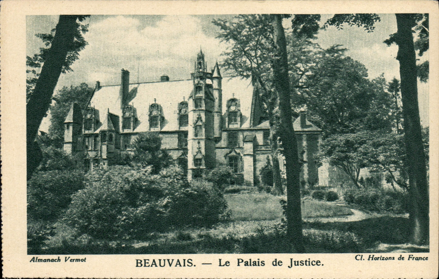 CPA Beauvais Le Palais de Justice