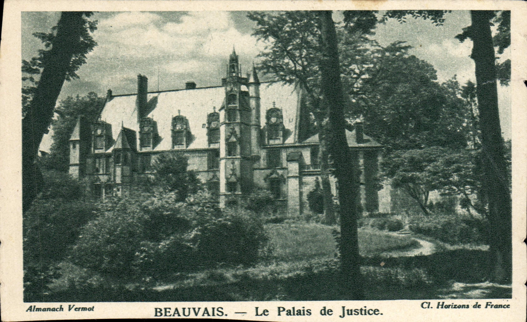 CPA Beauvais Le Palais de Justice