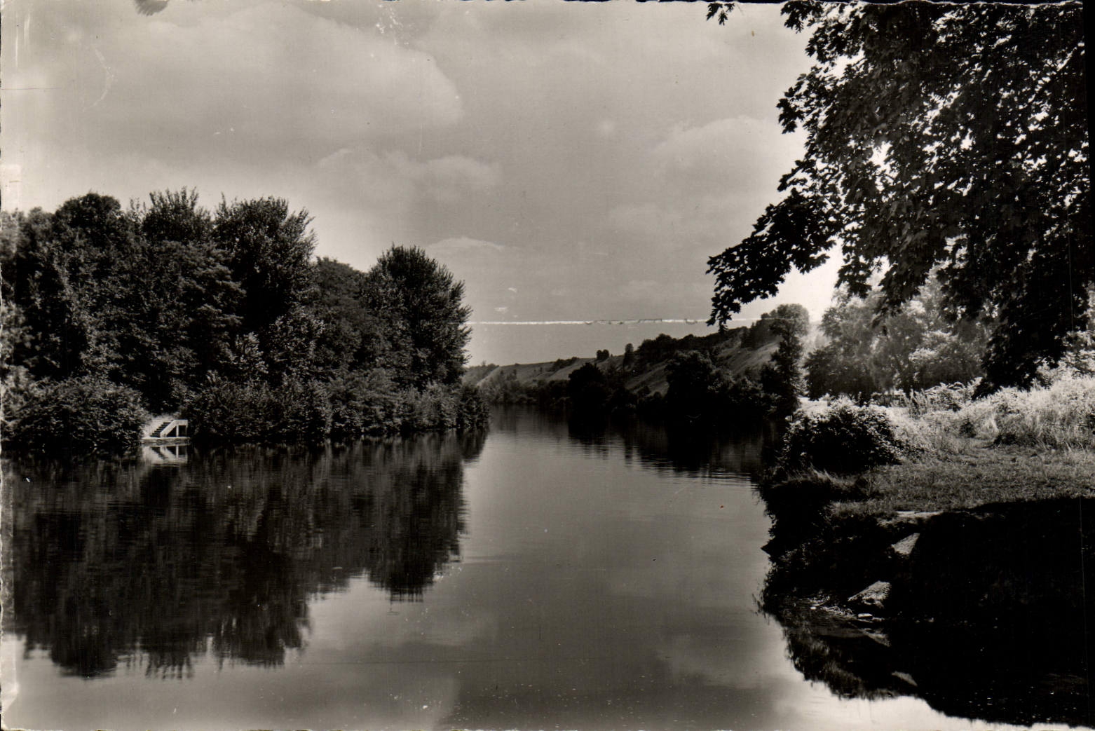 MODERN CARD Gouvieux Chamont Edges of Oise and the Camp of Cesar