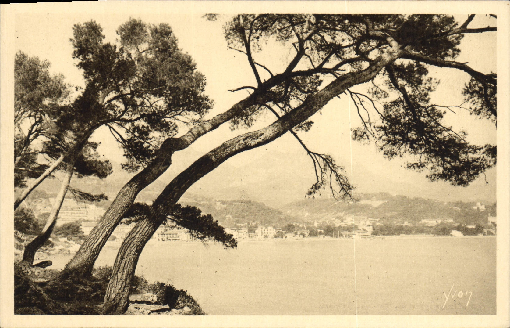CPA Menton Vue Prise du Cap Martin
