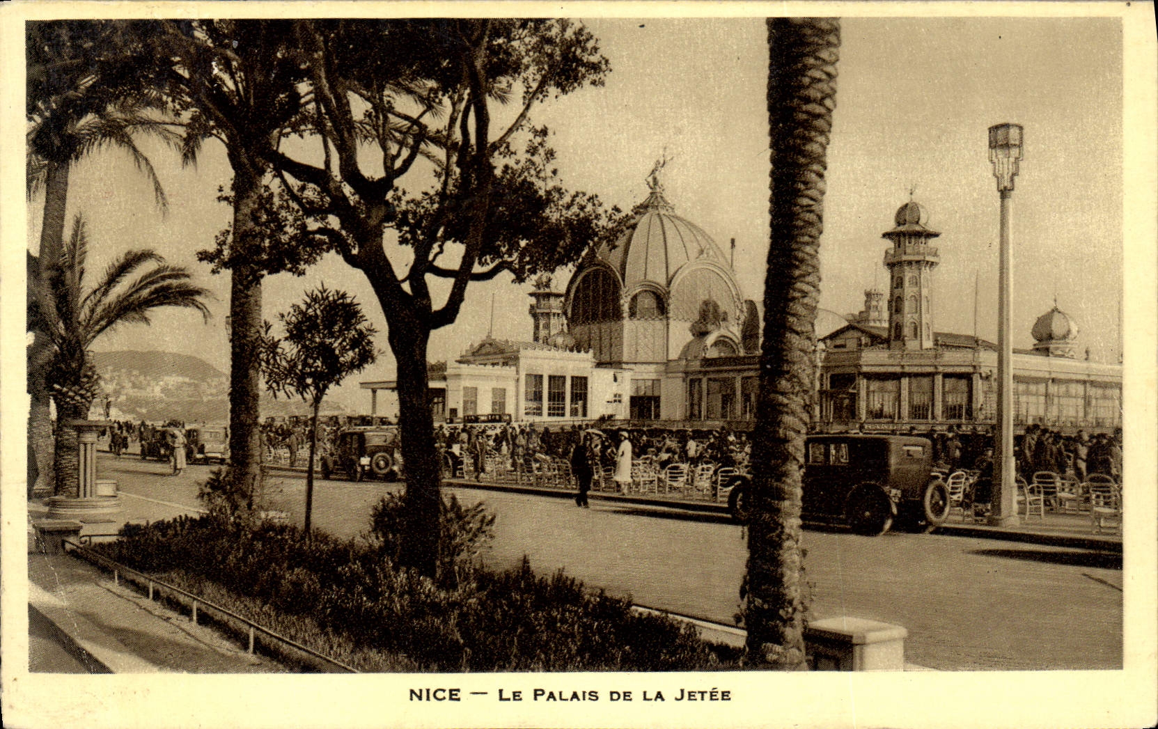 CPA Nice Le Palais De La Jetee