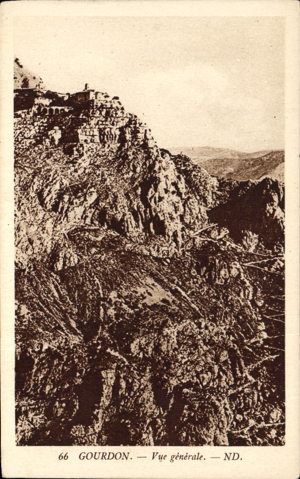 CPA Gourdon Vue Generale