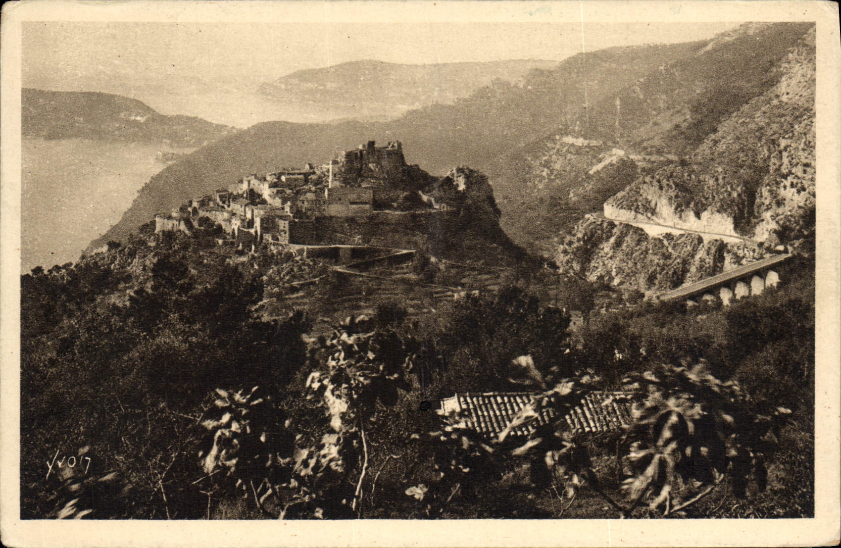 CPA Eze Cote D'Azur