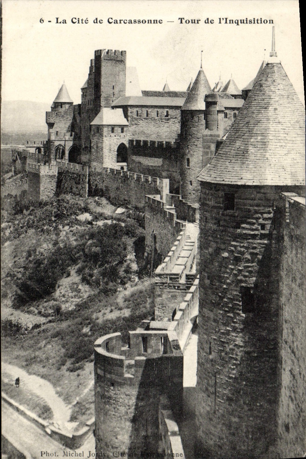 CPA Carcassonne Tour De I'Inquisition