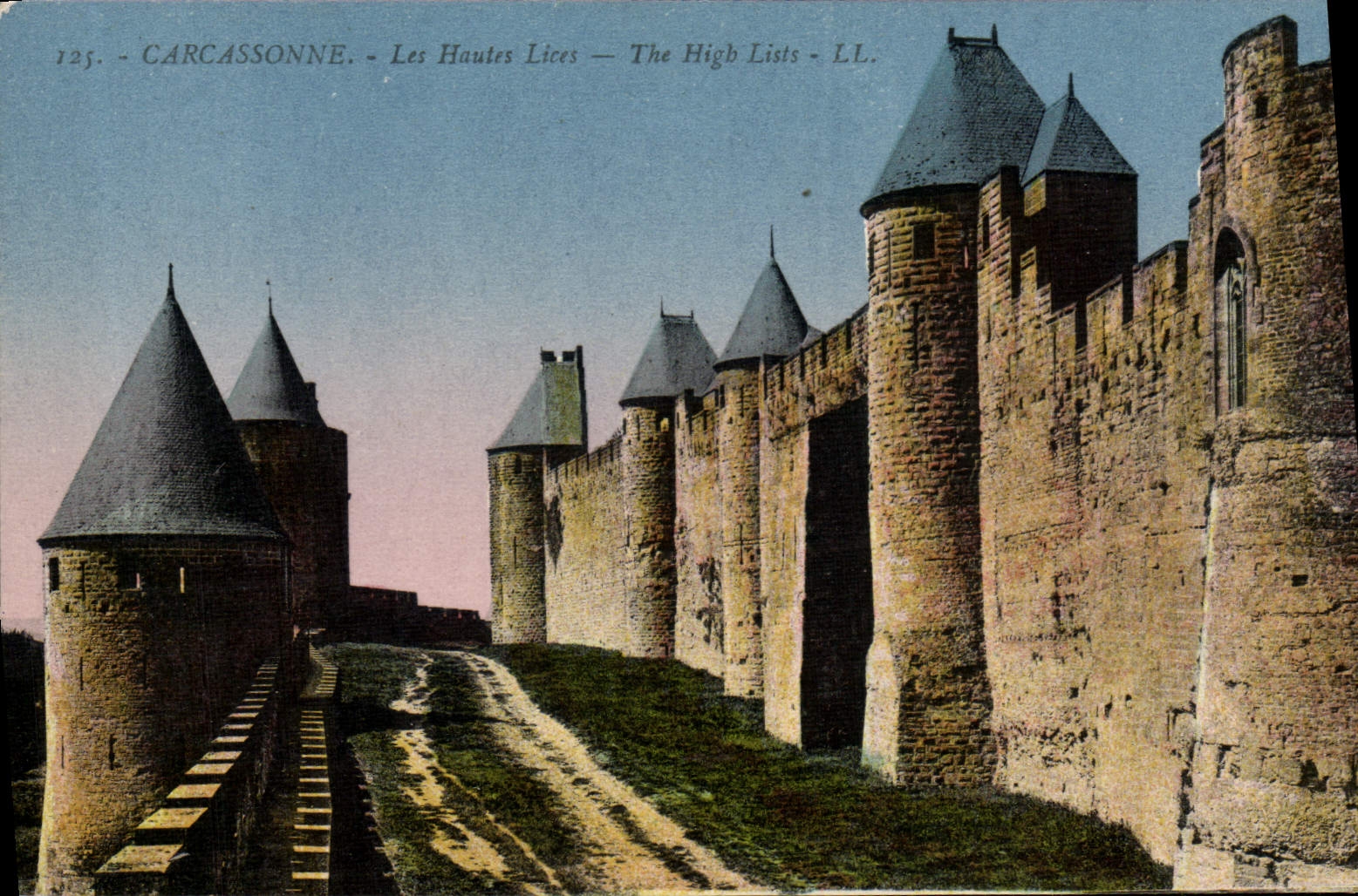 CPA Carcassonne Les Hautes Lices 