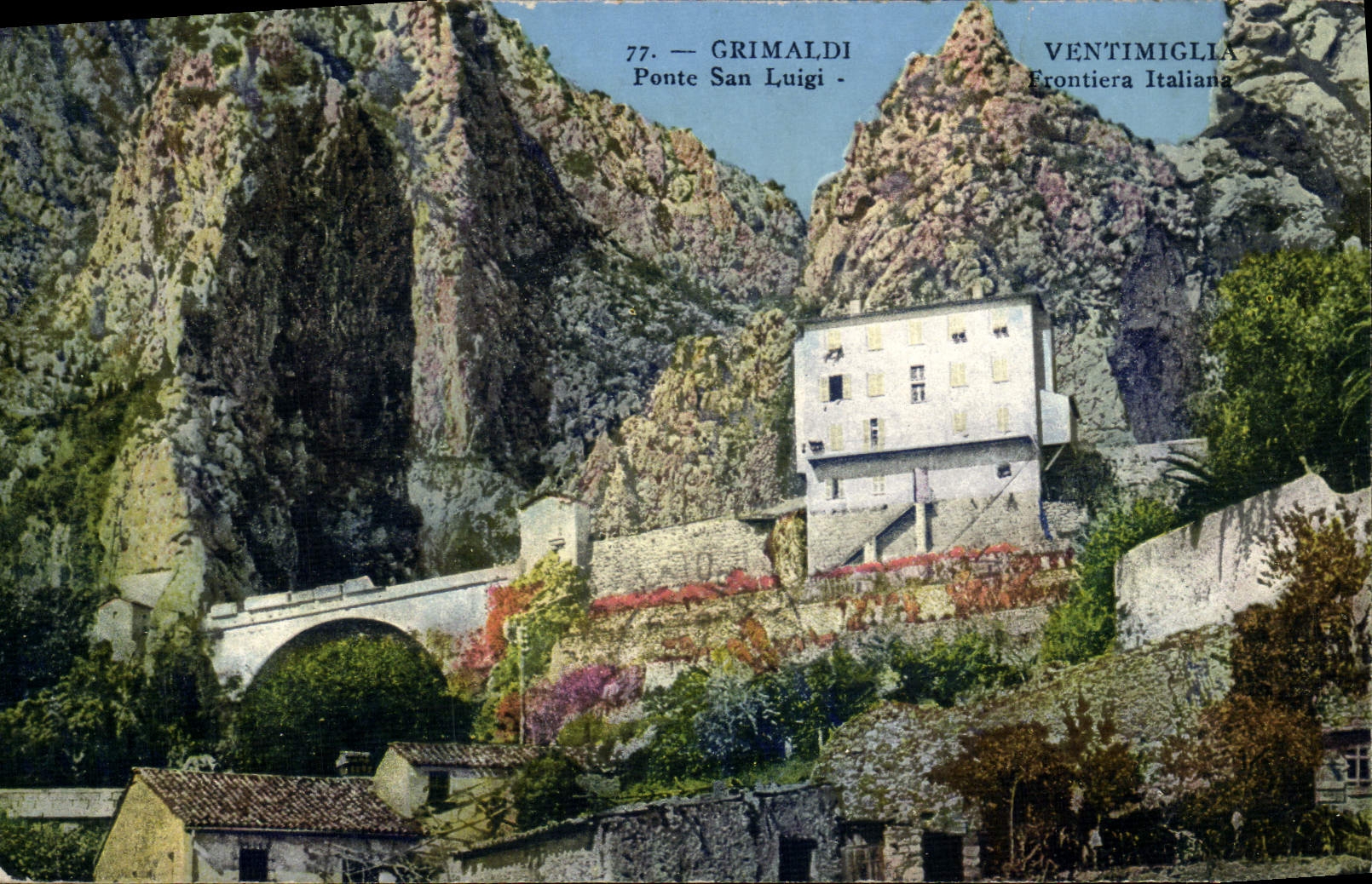 CPA Grimaldi Ventimiglia Ponte San Luigi