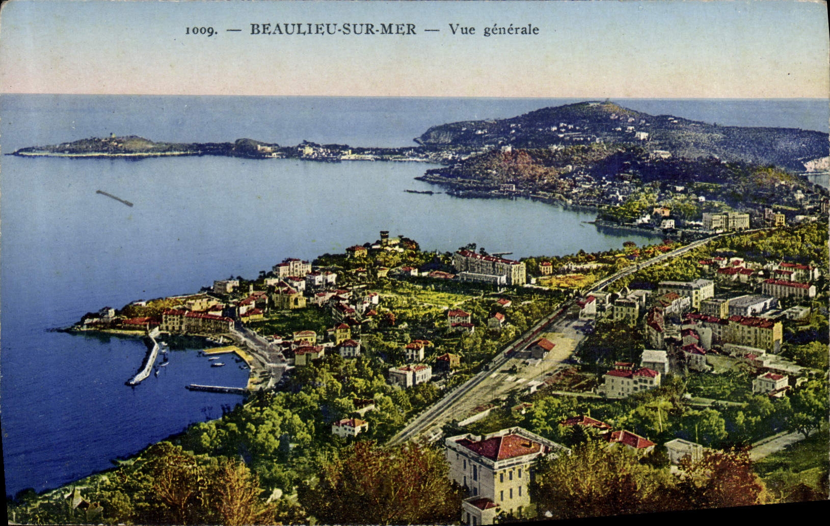 CPA Beaulieu Sur Mer Vue Generale