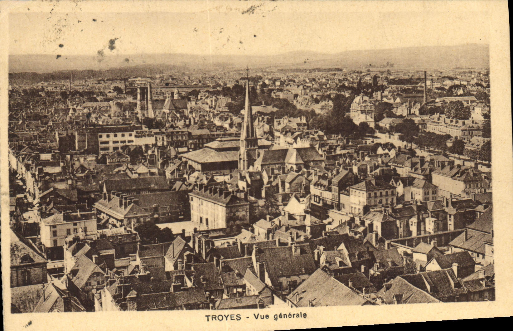 CPA Troyes Vue Generale
