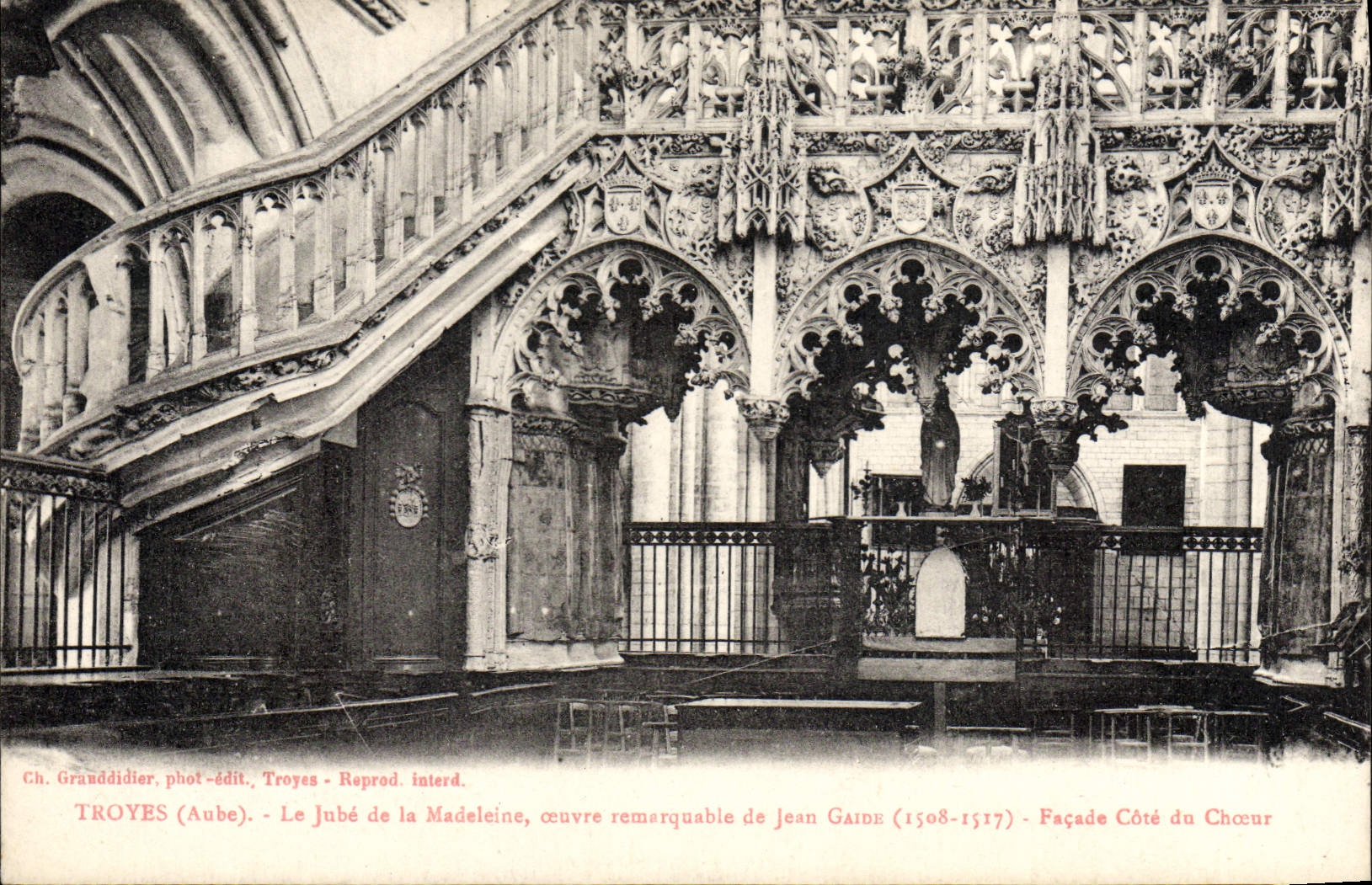 CPA Troyes Le Jube De La Madeleine