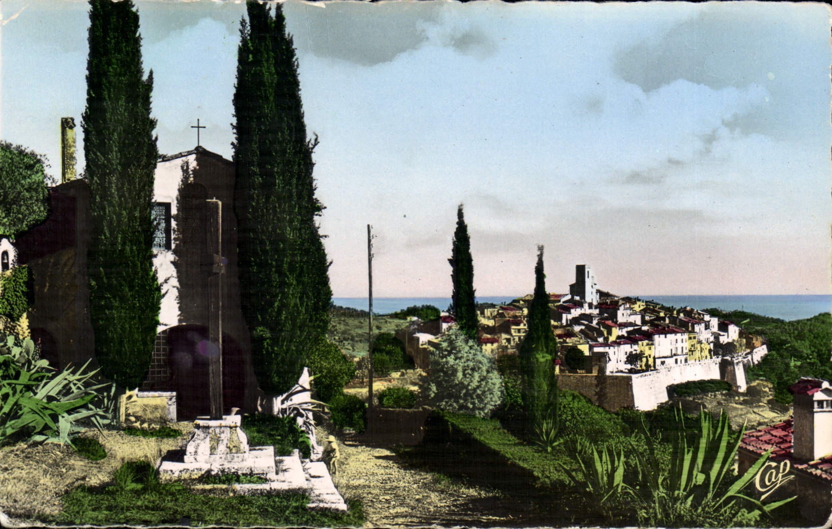 MODERN CARD St Paul De Vence View