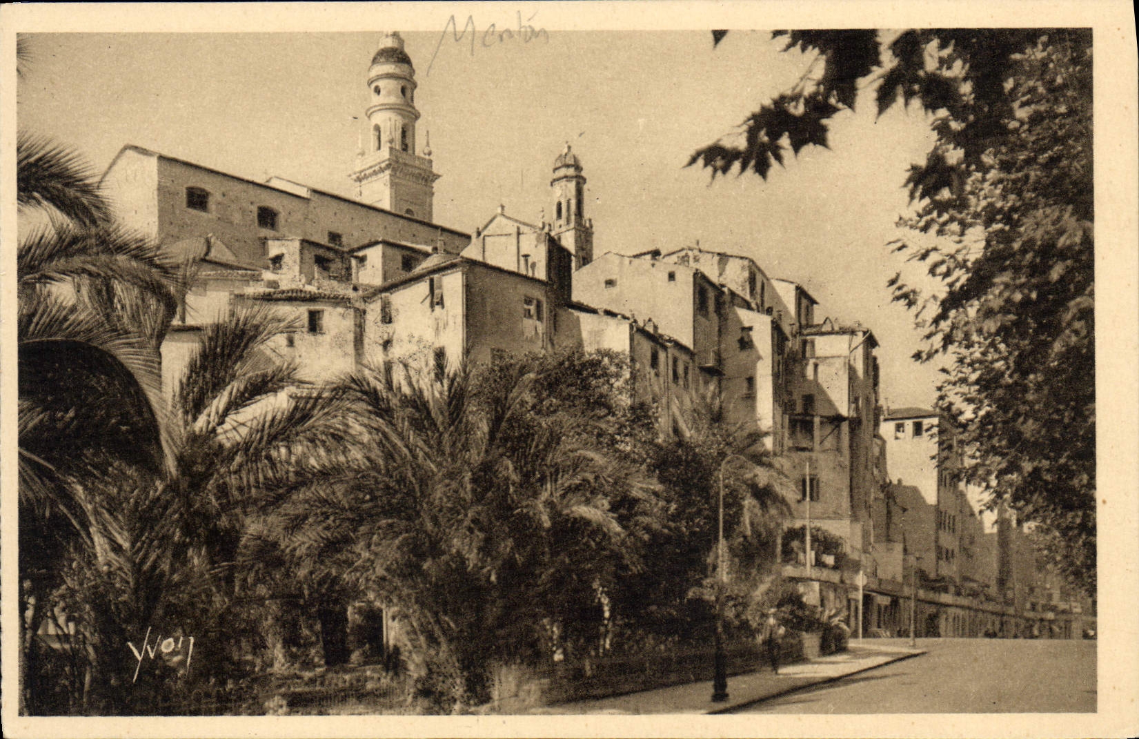 CPA Menton La Vieille Ville