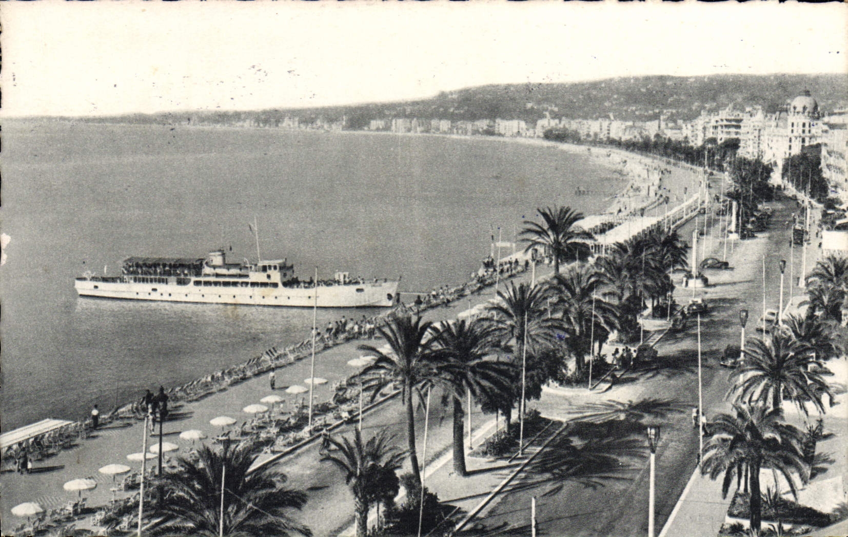 CPA Nice La Promenade Des Anglais