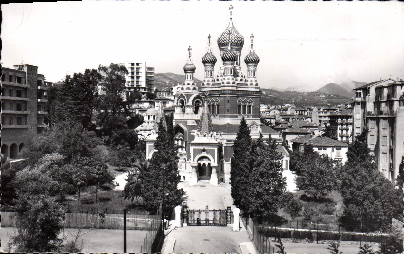 CPA Nice L'Eglise Russe Russie Russia