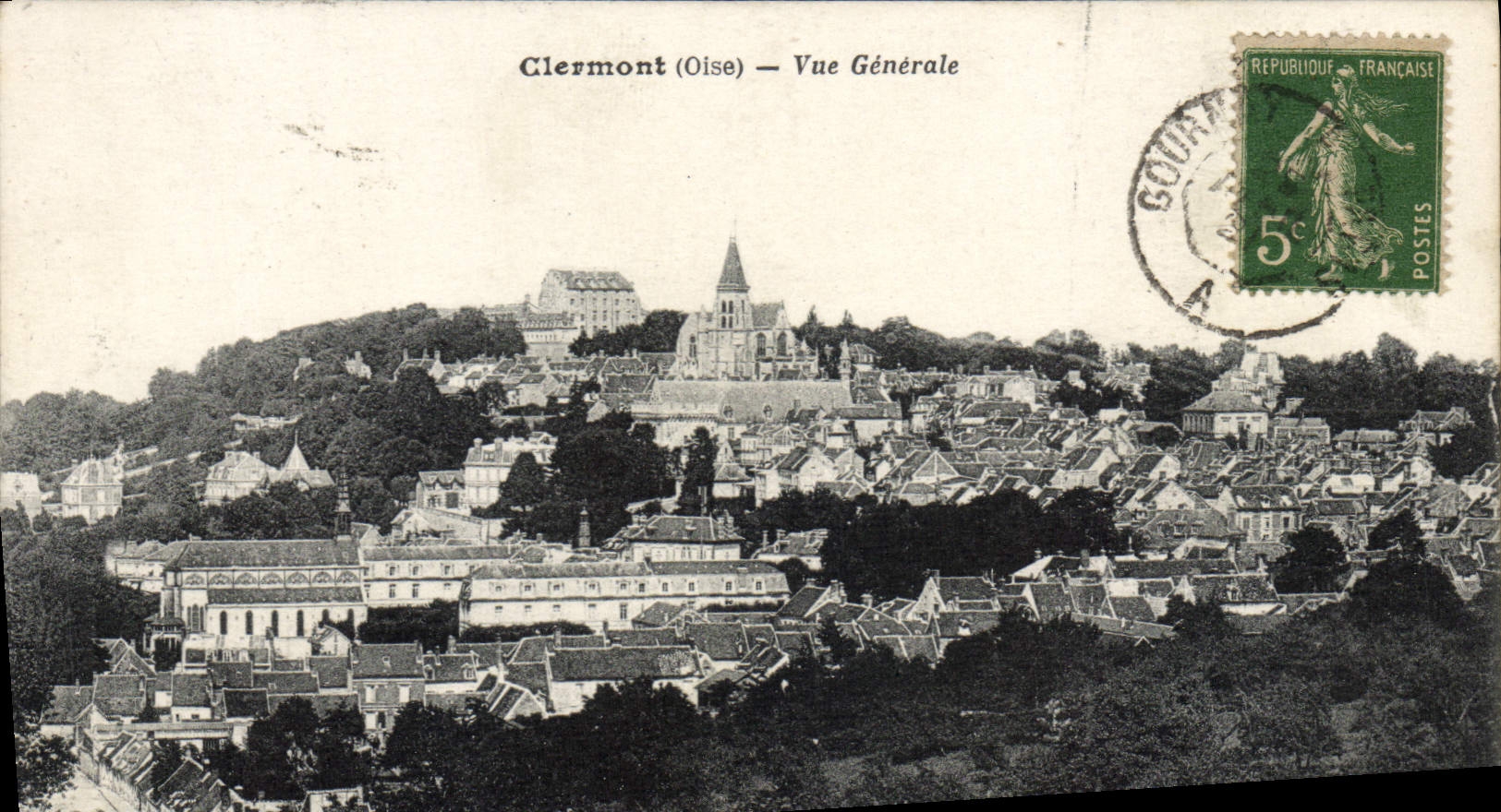 CPA Clermont Vue Generale