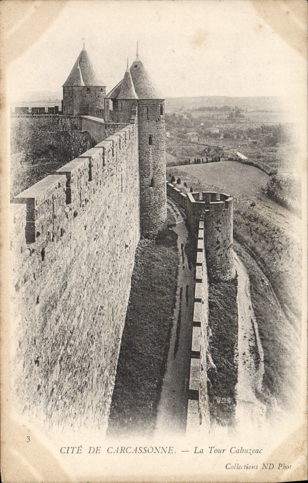 CPA Cite De Carcassonne La Tour Cabuzeac