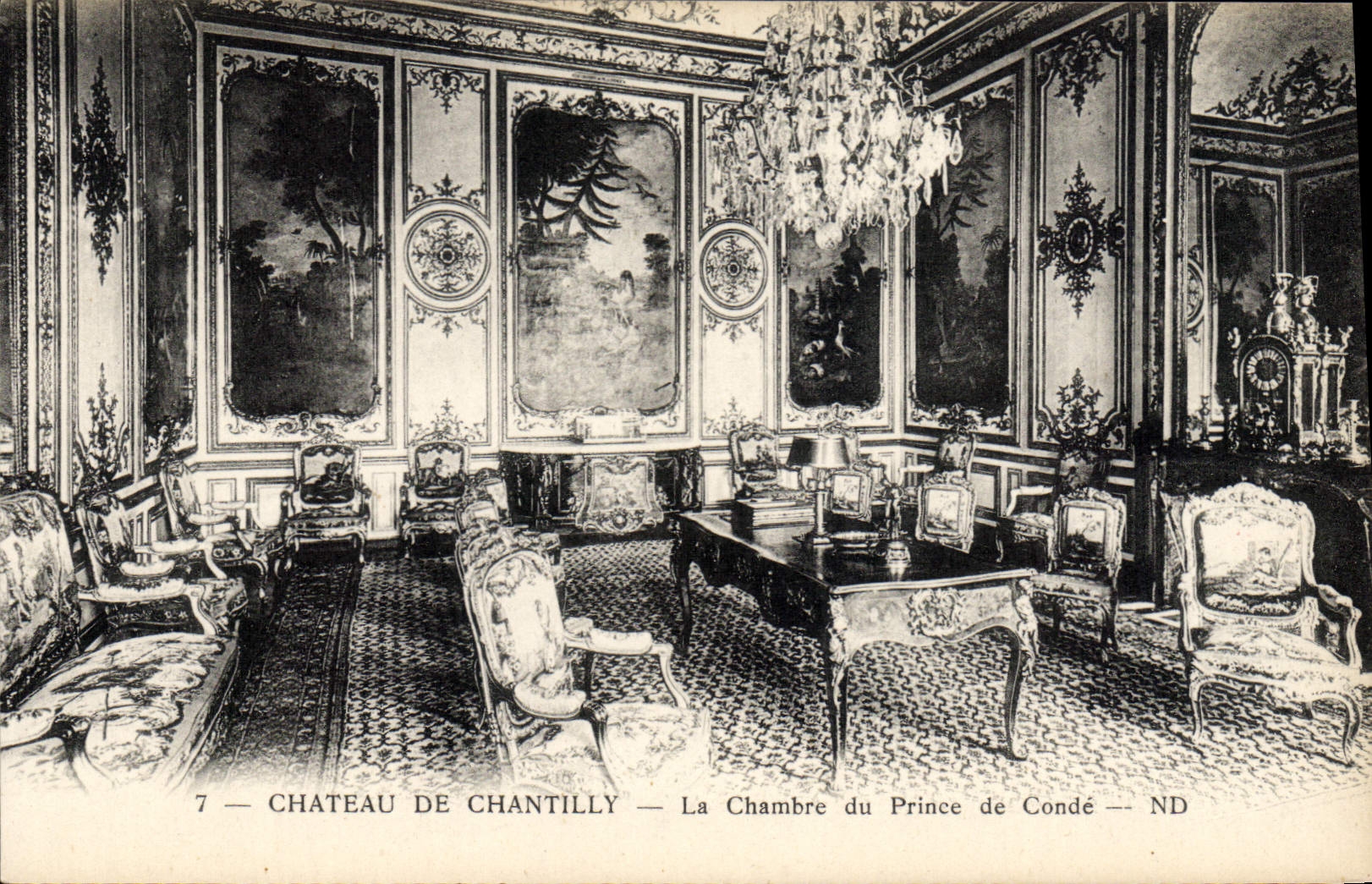 CPA Chateau De Chantilly La Chambre Du Prince De Conde