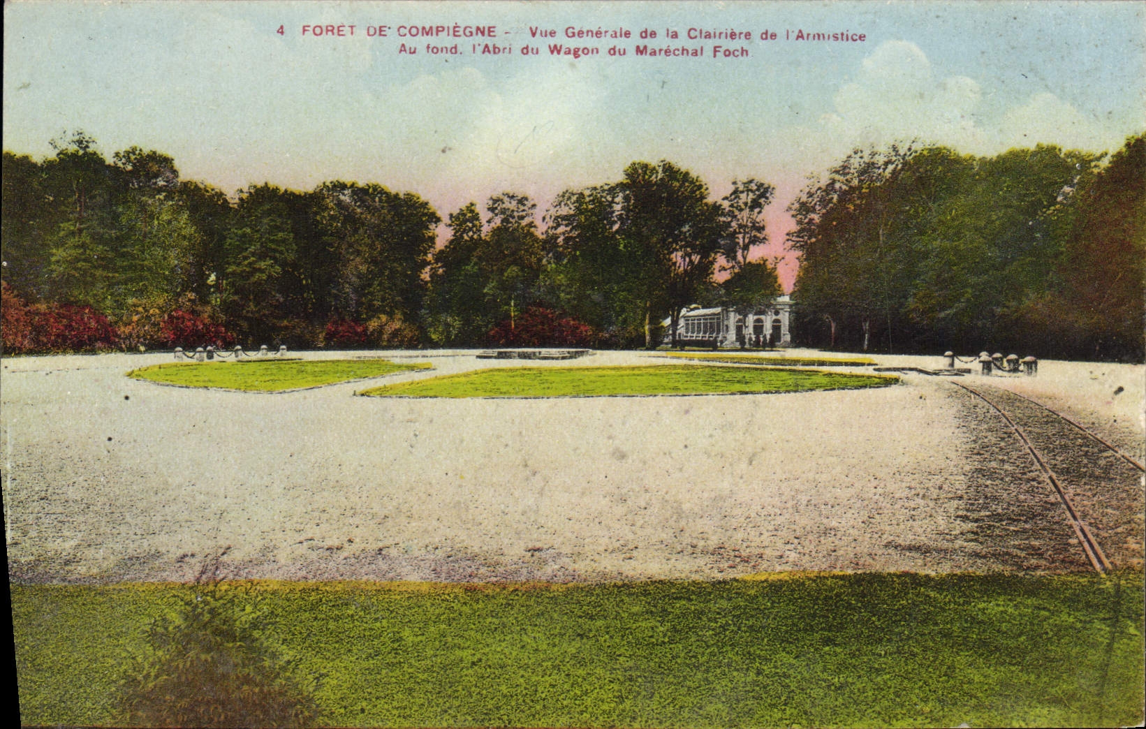 CPA Foret De Compiegne Vue Generale De La Clairiere de l'armistice Militaria