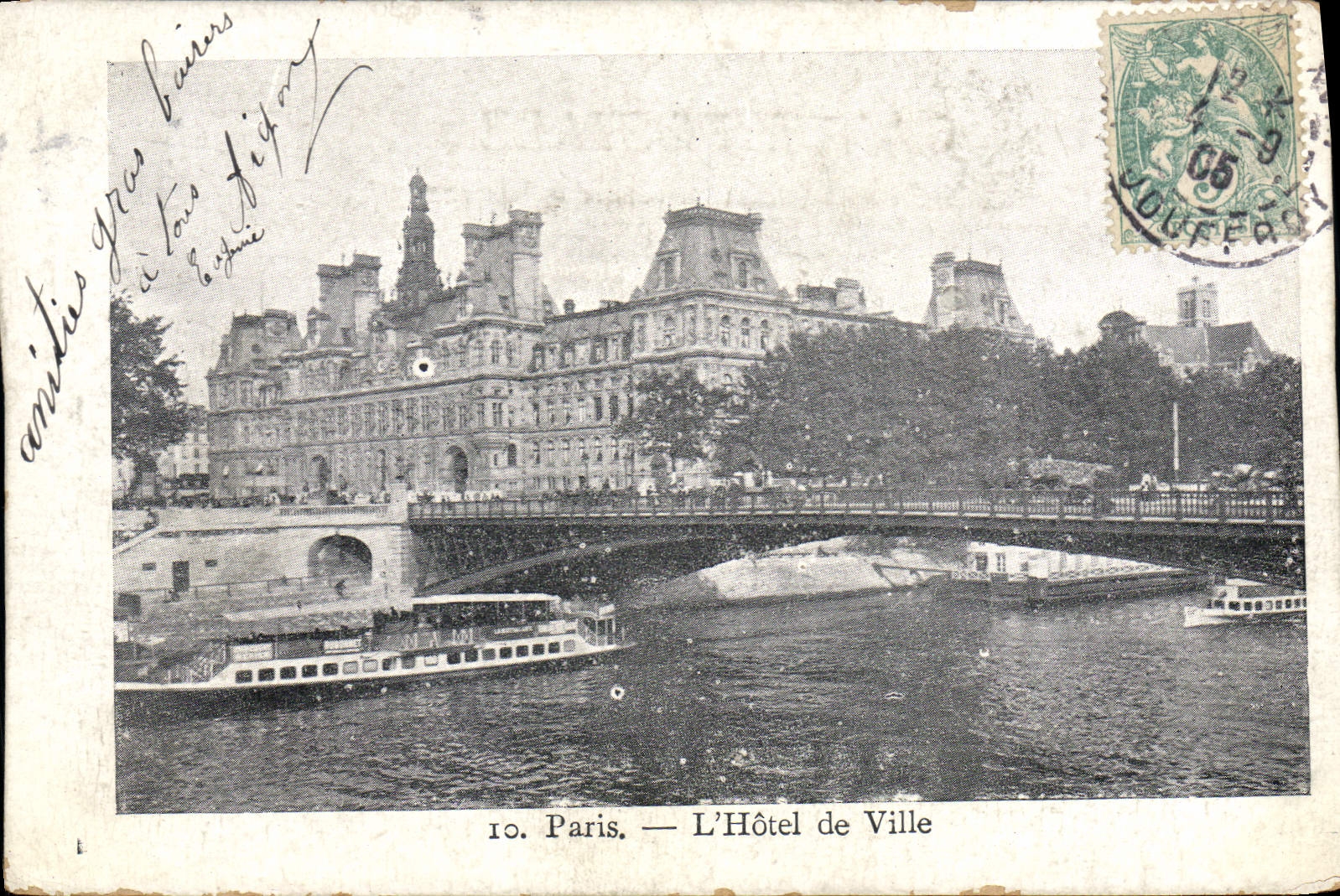 CPA Paris L'Hotel De Ville