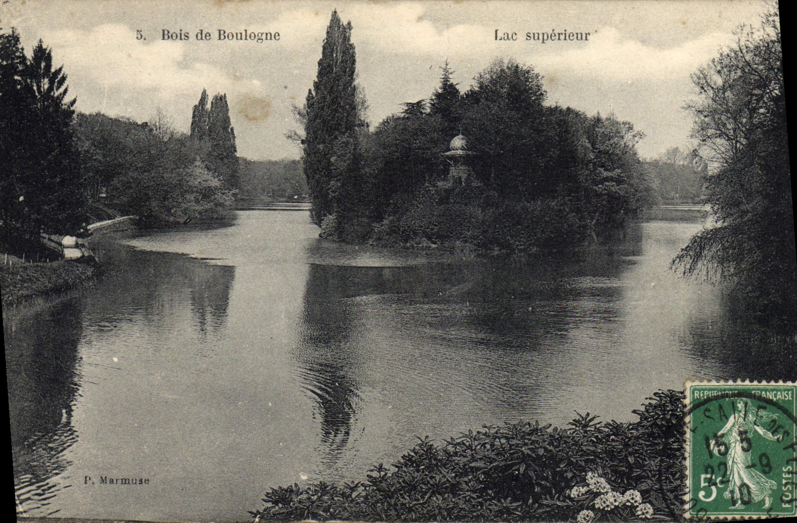 CPA Paris Bois De Boulogne lac superieur