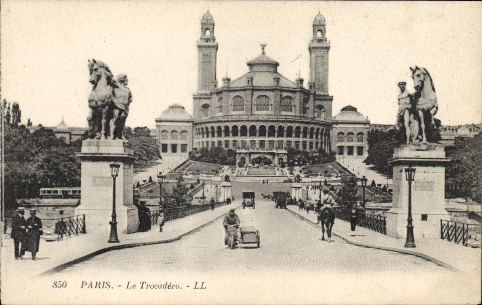 CPA Paris Le Trocadero