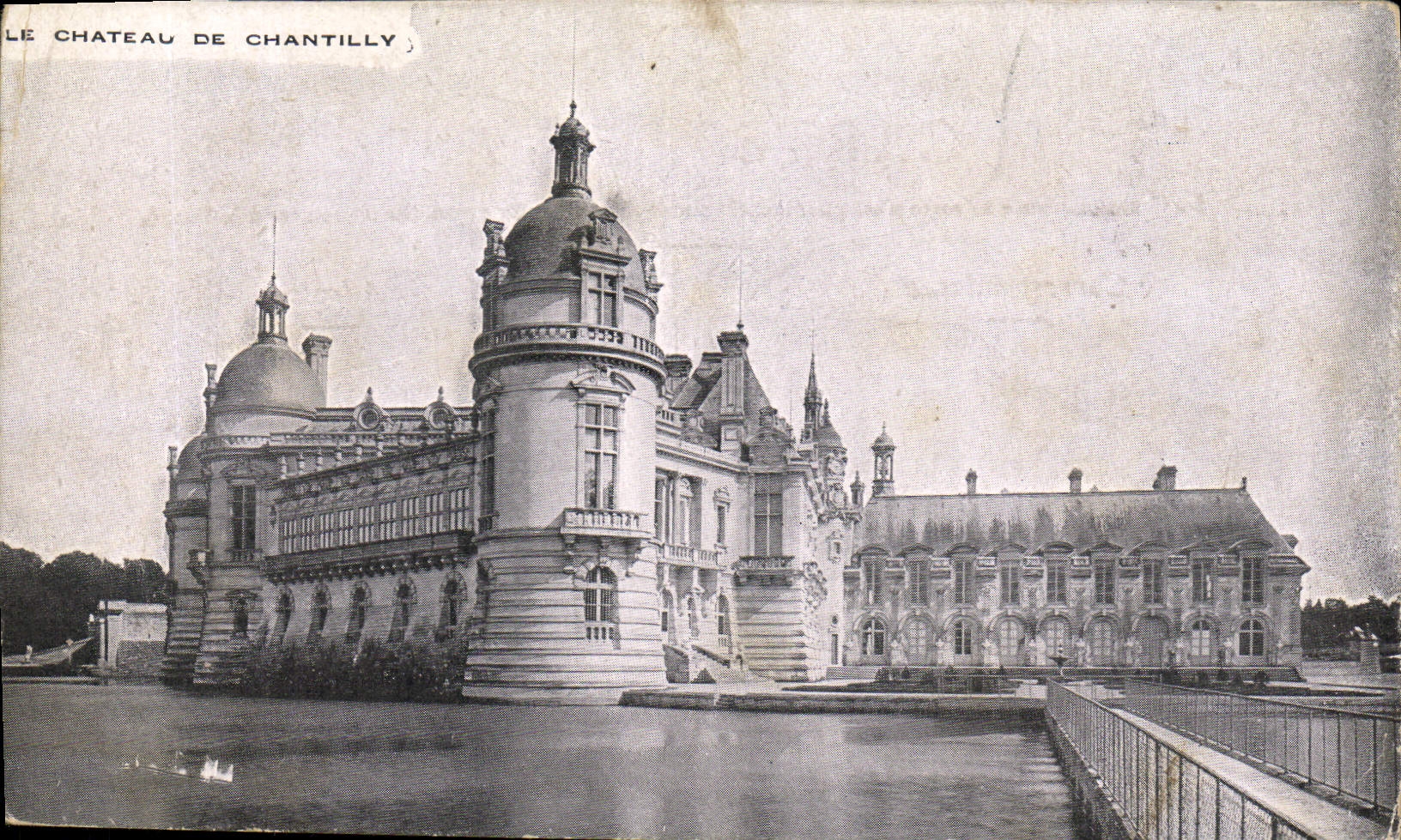 CPA Le Chateau De Chantilly