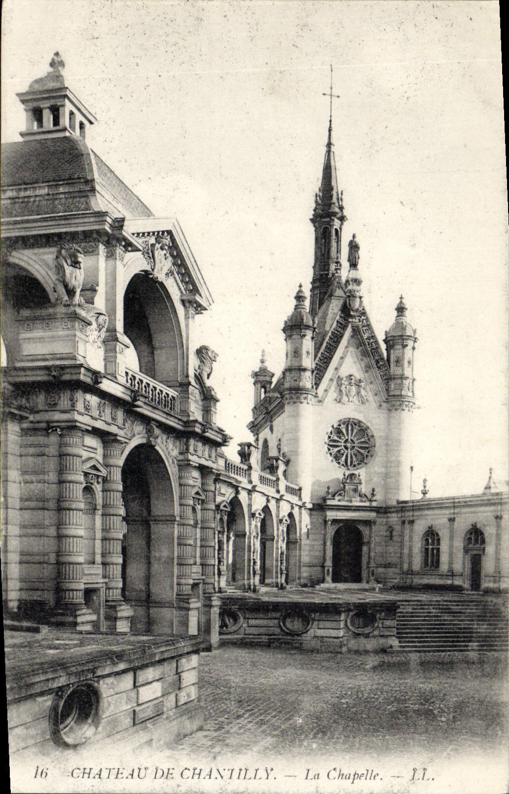 CPA Chateau De Chantilly La Chapelle