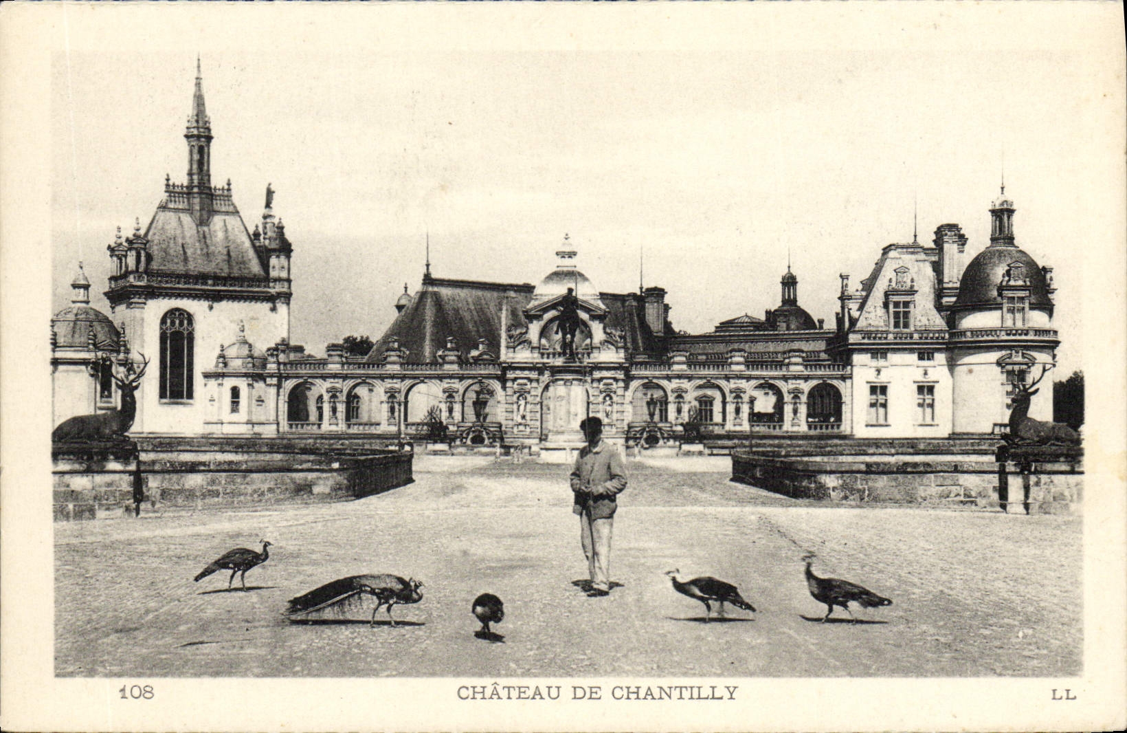 CPA Chateau De Chantilly