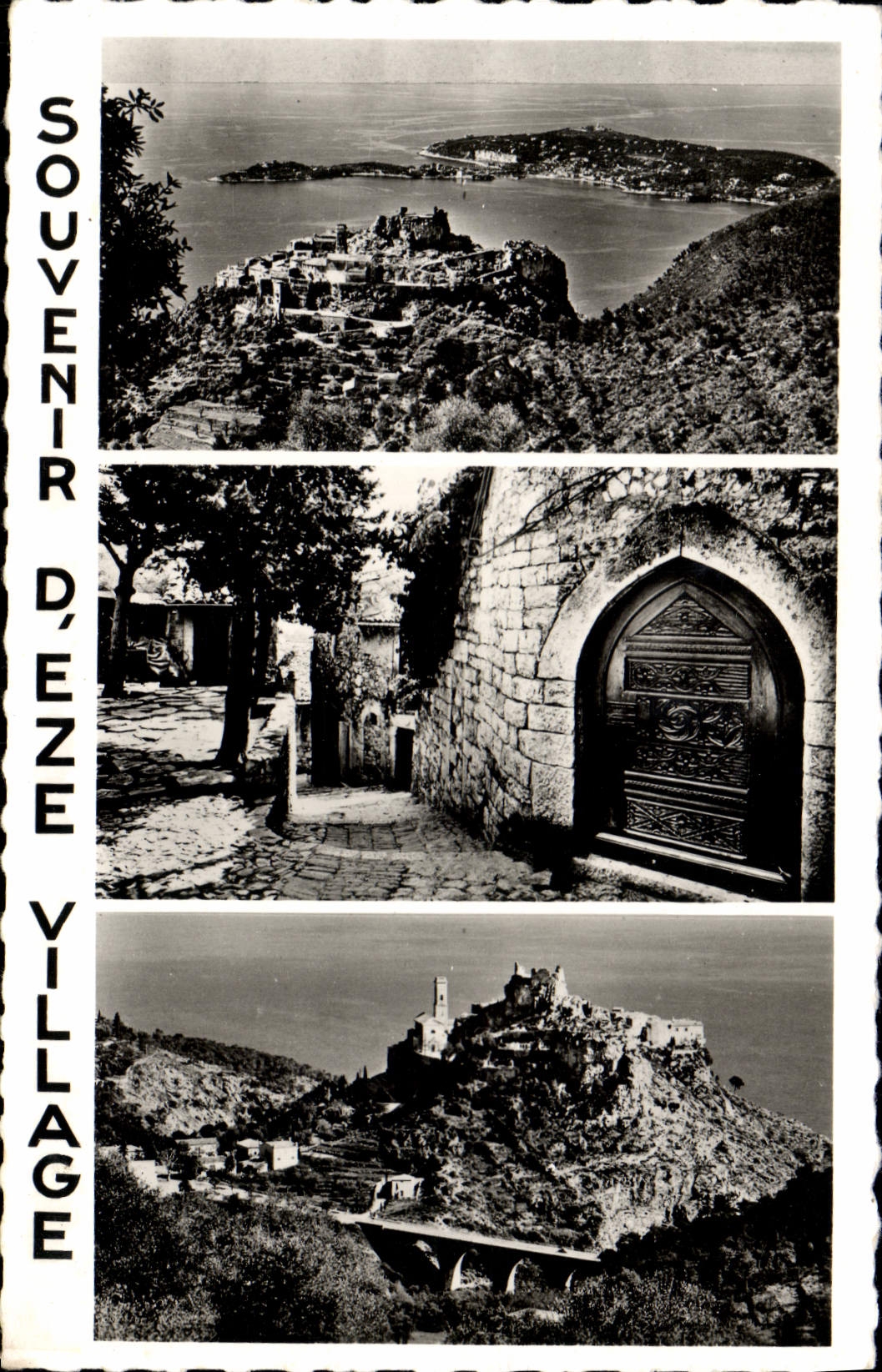 POSTAL MODERNA para recordar la aldea de D Eze