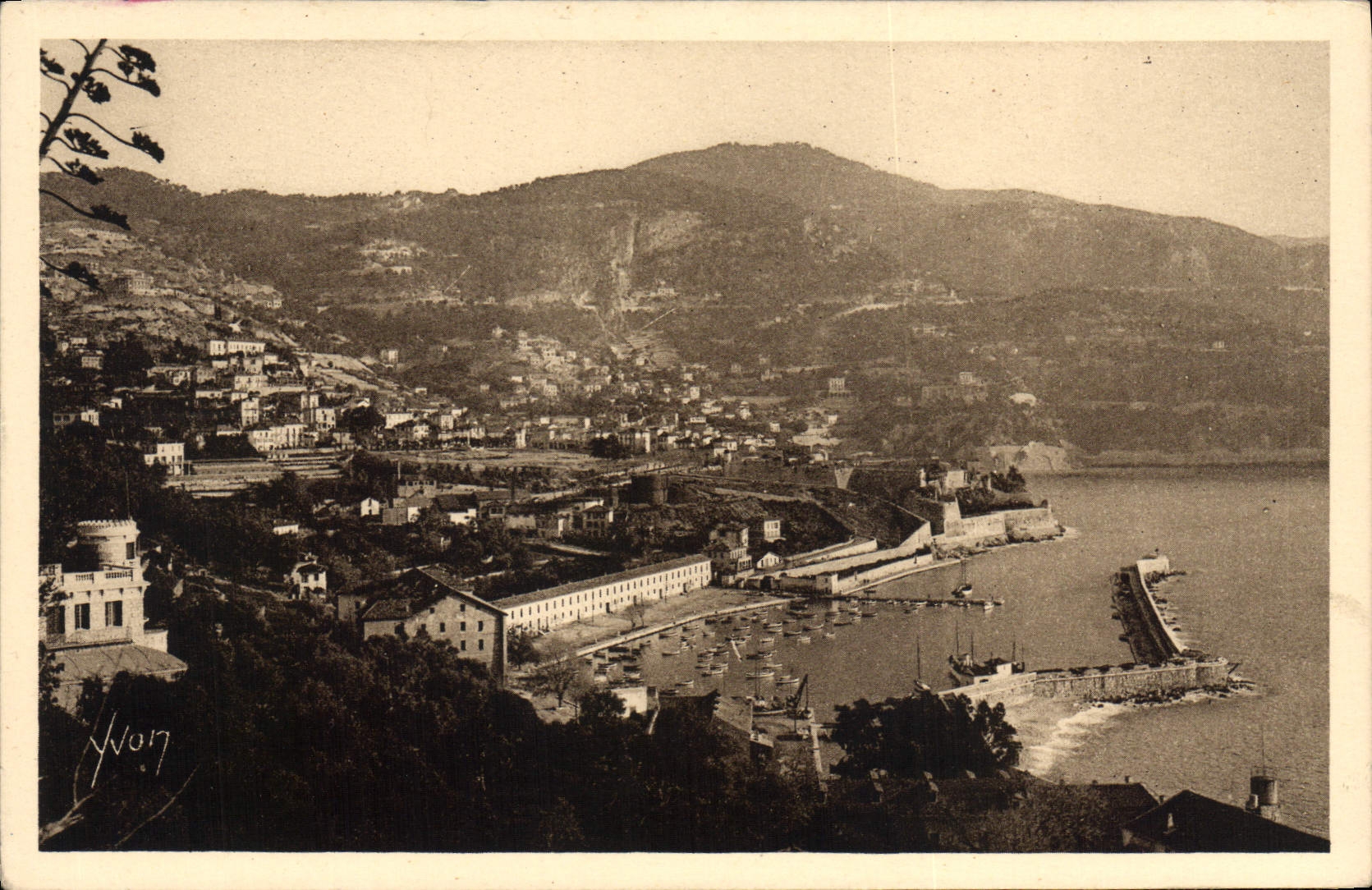 CPA Villefranche Vue Generale