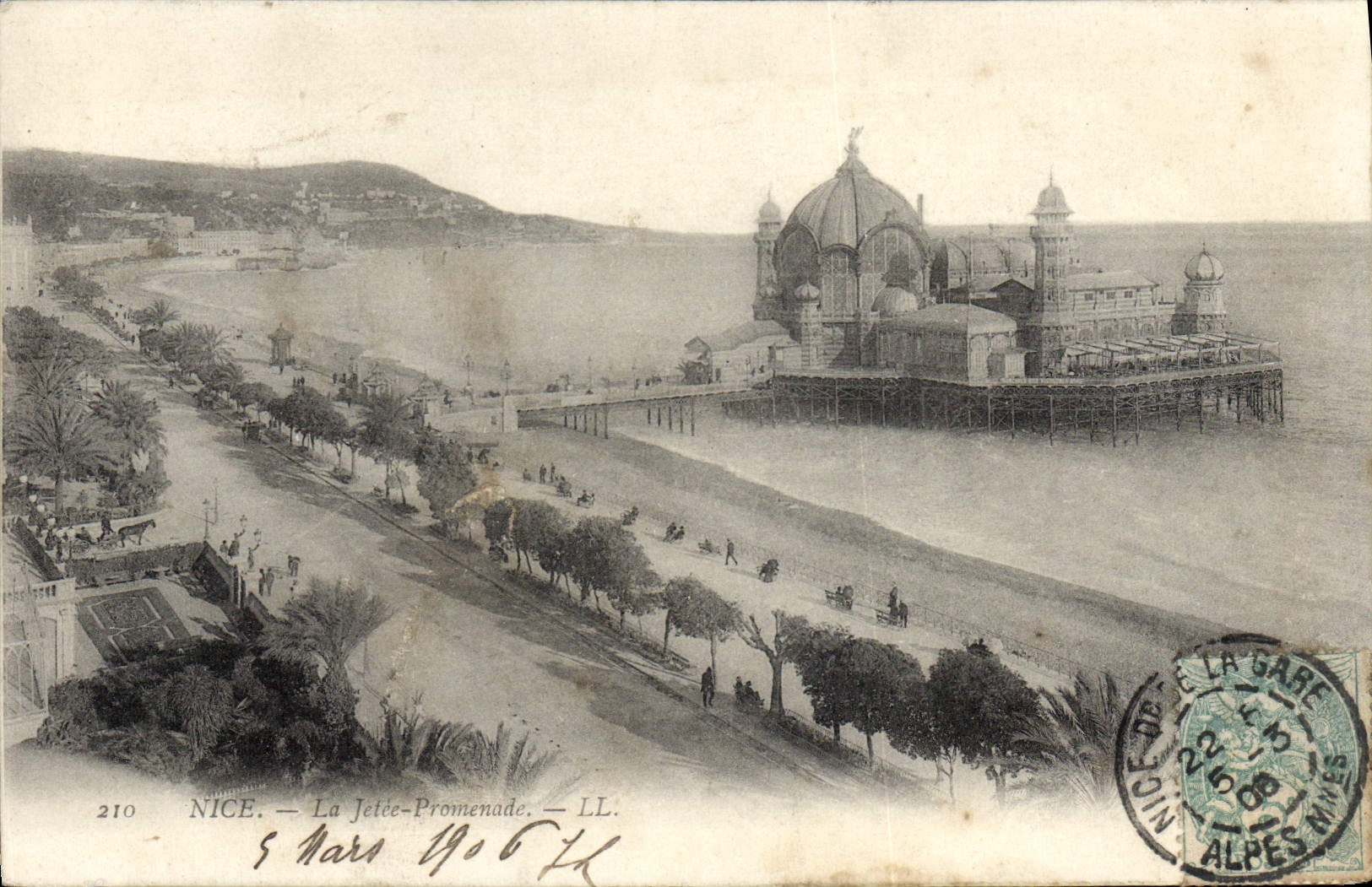 CPA Nice La Jetee Promenade
