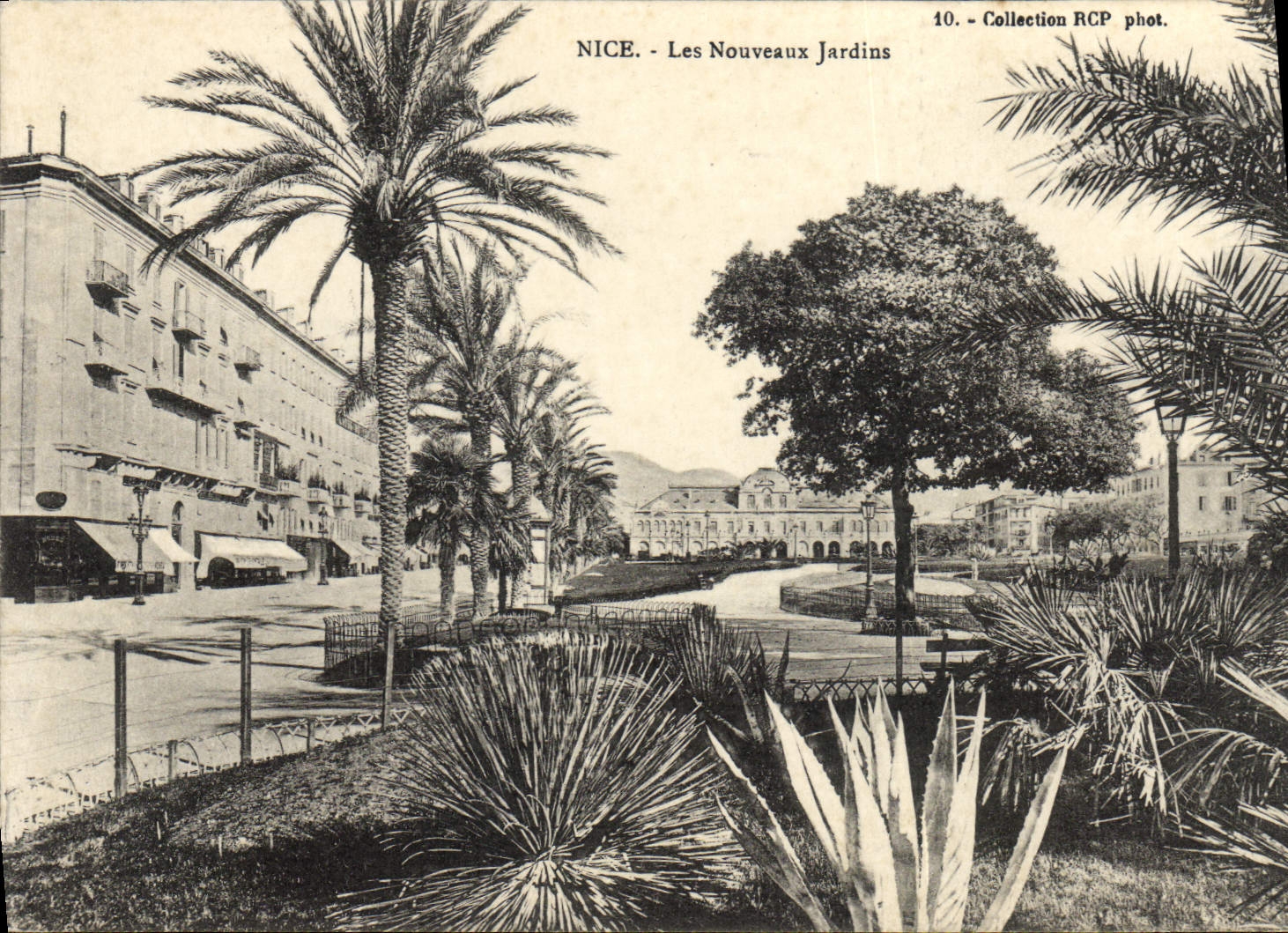 CPA Nice Les Nouveaux Jardins