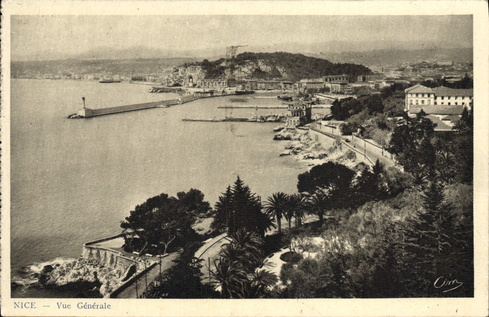 CPA Nice Vue Generale