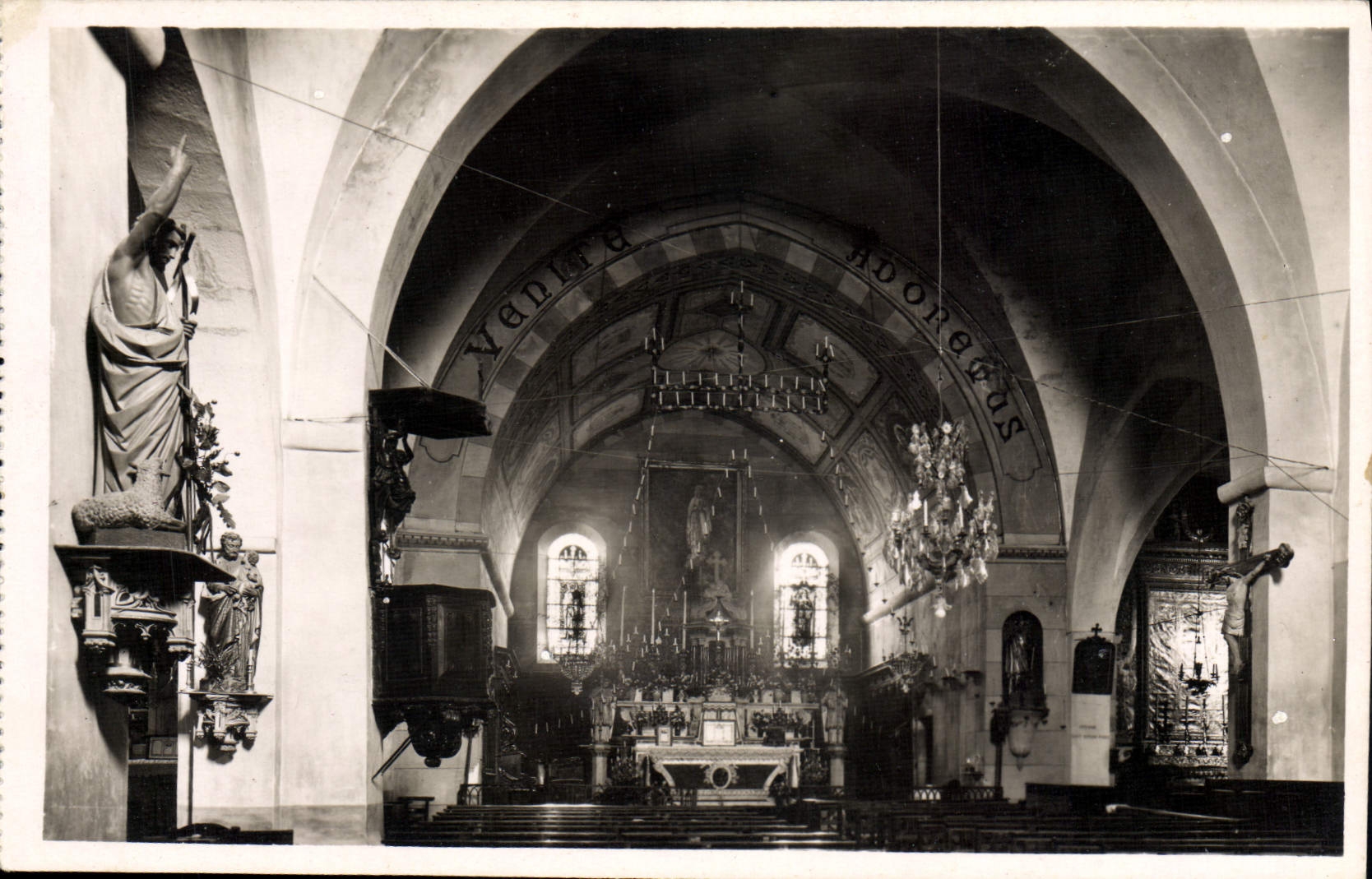 CPA St Paul Interieur De I'Eglise