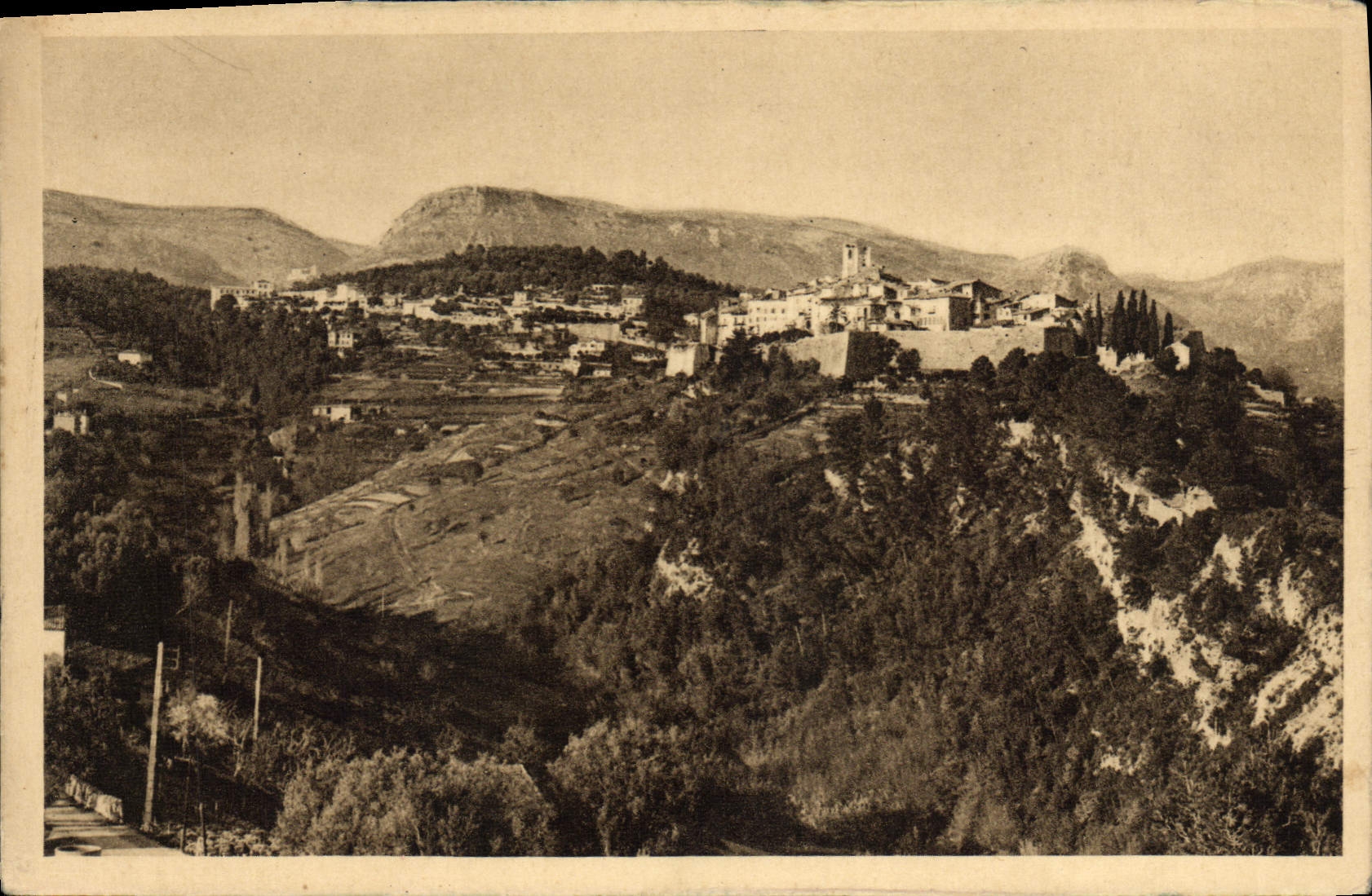 CPA St Paul Vue Generale prise du Fiol Saint Antonin